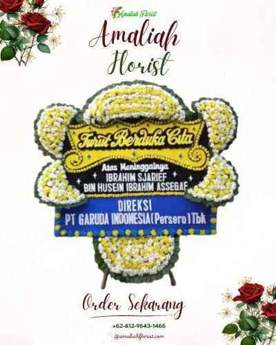 Papan Bunga Duka di Cukil